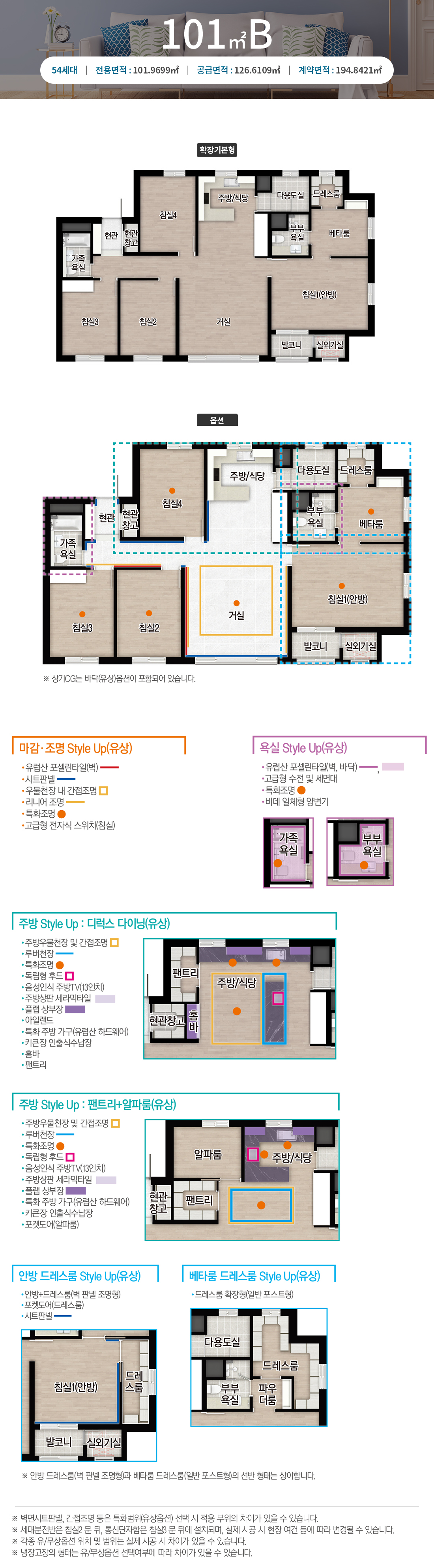 음성 자이 센트럴시티 평면정보